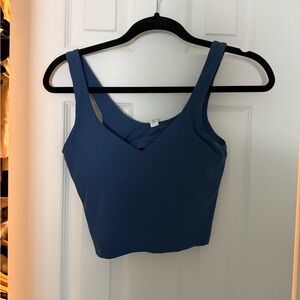 Lululemon Athletica Blue Align V Neck Top - 6
